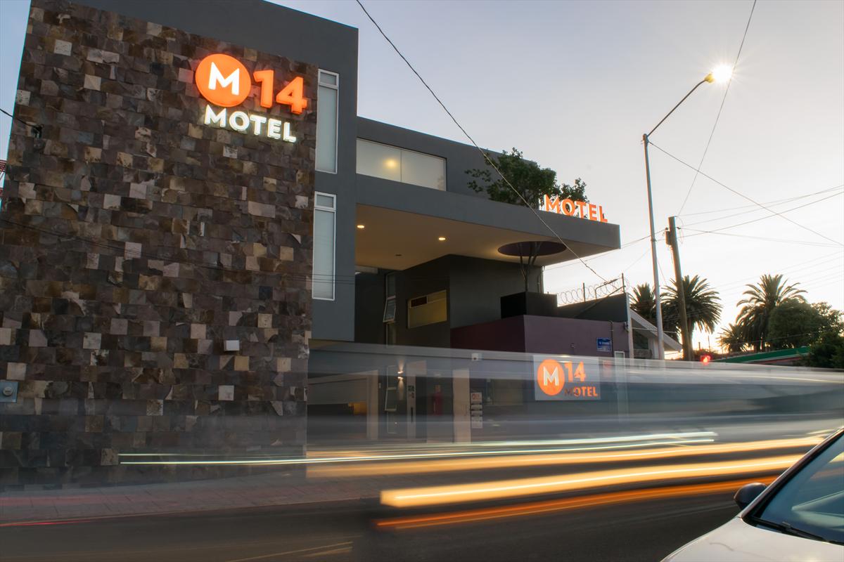 Fachada exterior de Motel M14